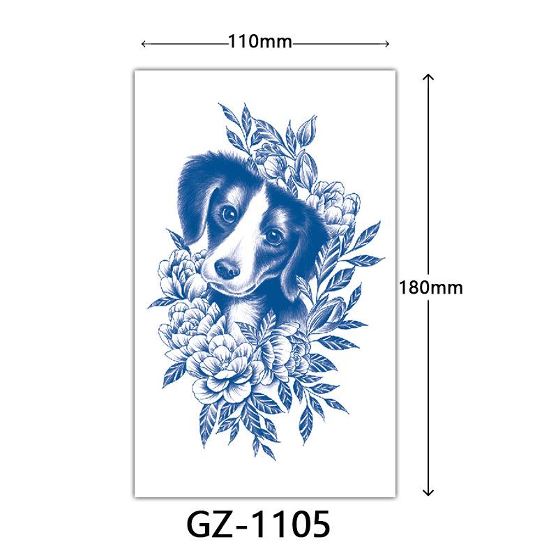 Соковые тату-наклейки, Растительные тату-наклейки, Полуперманентные тату-наклейки с английскими буквами Тату