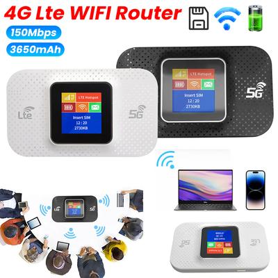 H807Pro 4G LTE WiFi Роутер 150 Мбит/с Слот для SIM-карты Повторитель 3650 мАч Мобильный WiFi Роутер Мини Наружный Хотспот Беспроводной Роутер