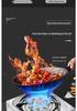 Single Burner Desktop Gas Stove with Flameout Protection - Nine Heads, Strong Flame for Natural and Liquefied Petroleum Gas.