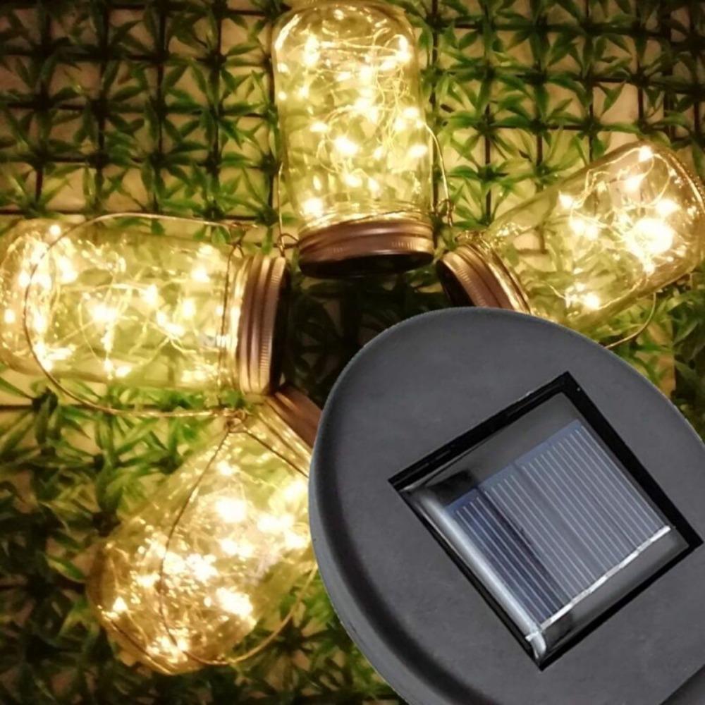 Поликремниевый Аккумуляторный Блок Садовый Солнечный Светильник Солнечная Панель Панель Солнечного Элемента Замена Верхний Светодиодный Свет