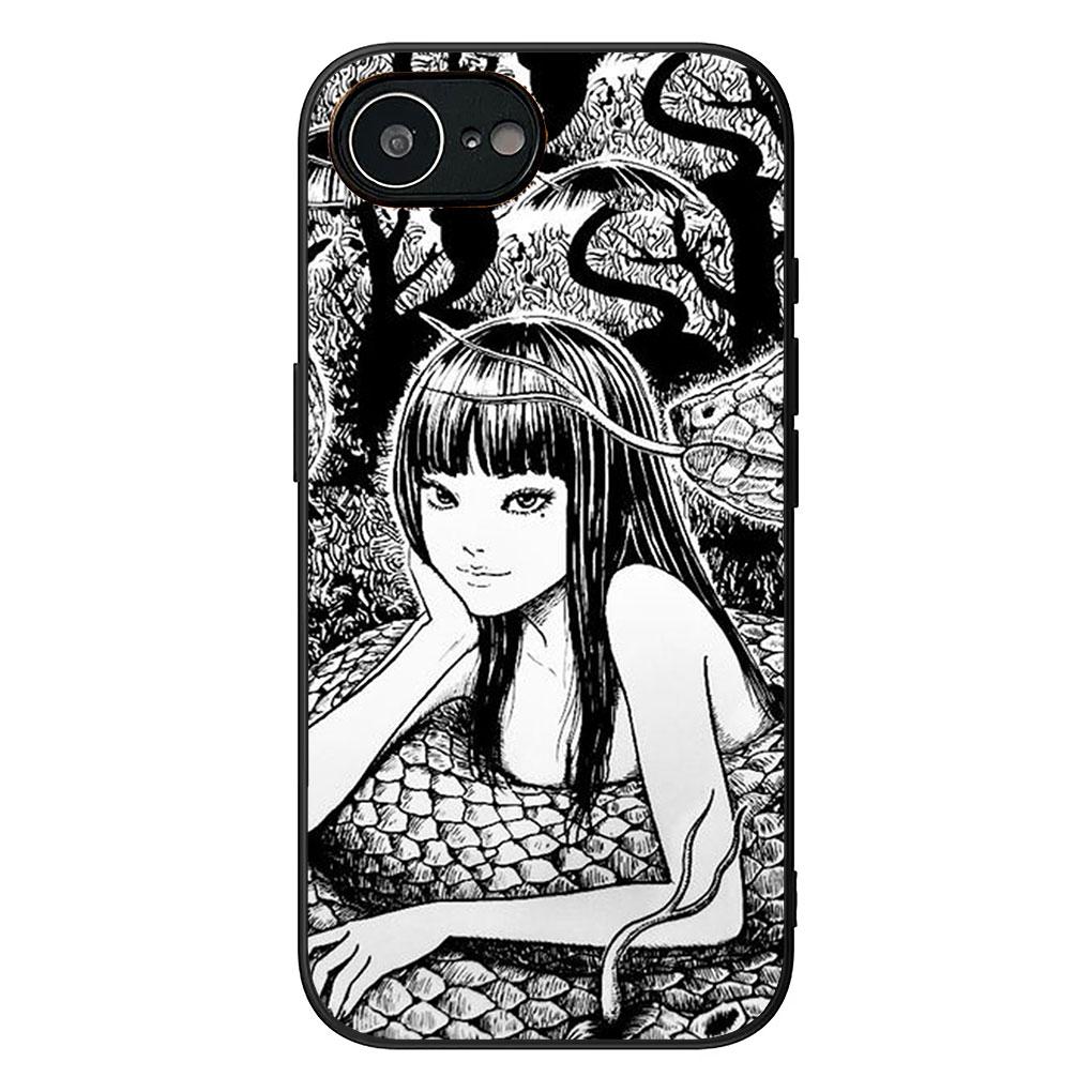 Чехол для телефона для Motorola Moto G86 G14 G35 G34 G45 G55 G64 G75 G85 G24 G15 G54 G57 Power Case Комиксы Томи Постер Дзюндзи Ито