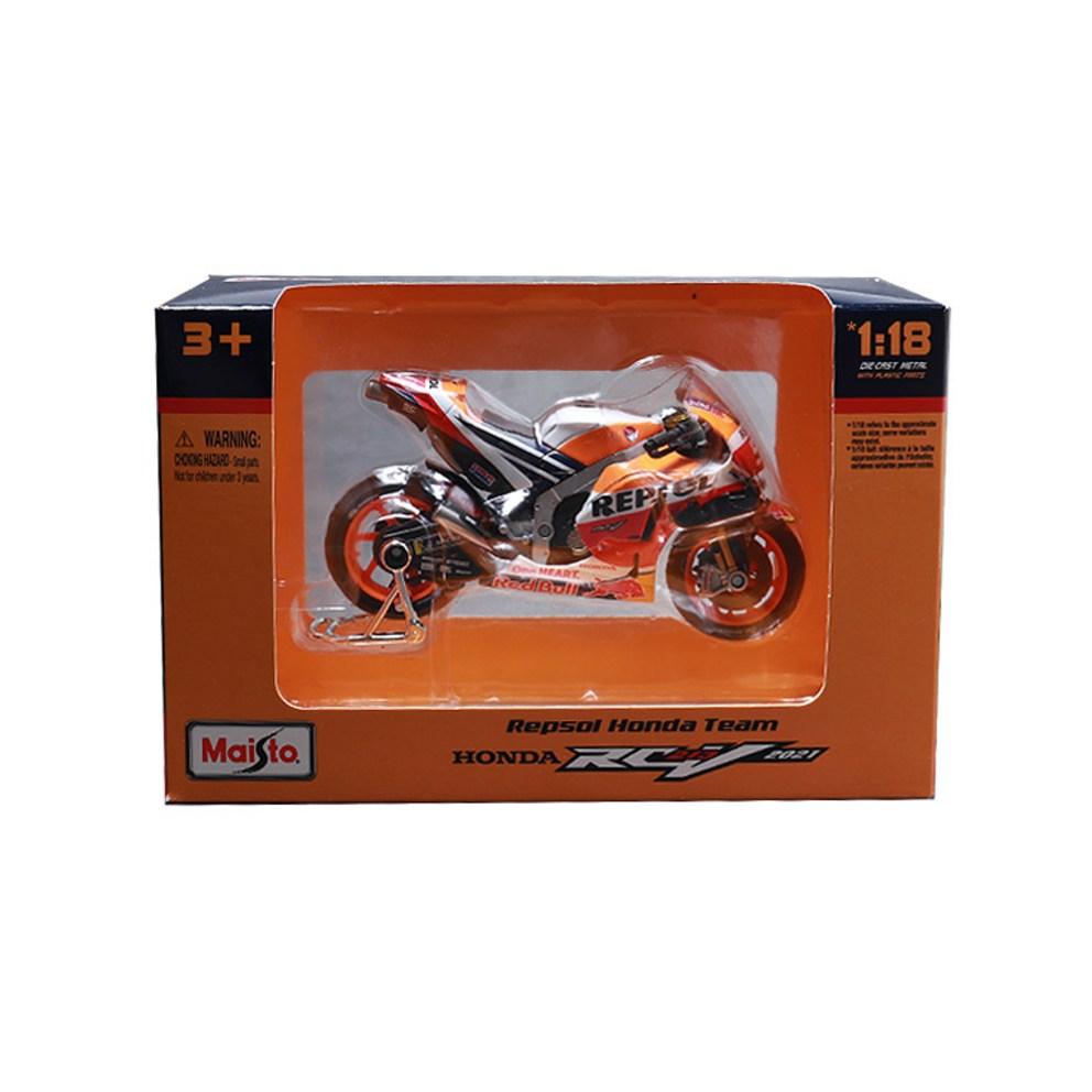 Майсто 1:18 GP Гонки Мотоцикл Команда Repsol Honda 2021 Литая Модель Мотоцикла