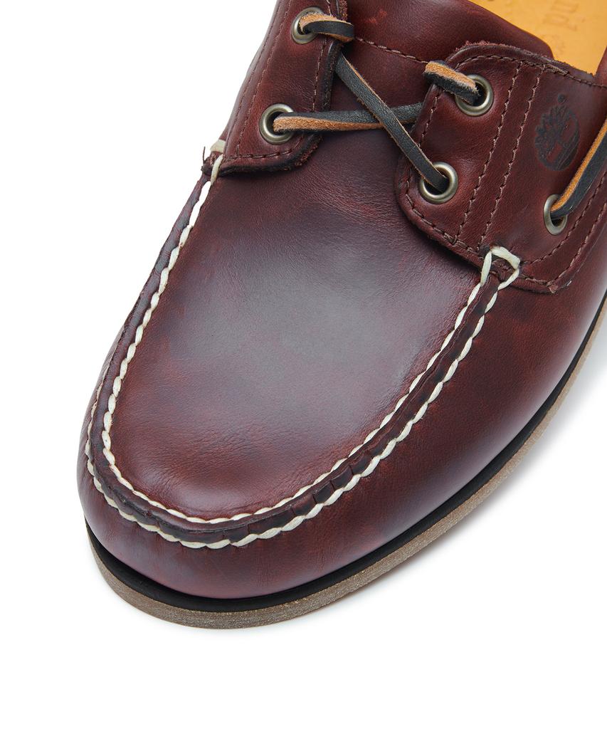 Timberland [Icon] (Men'S) Classic 2-Eye Boat Shoes - Mid Brown Full Grain / 25077-214