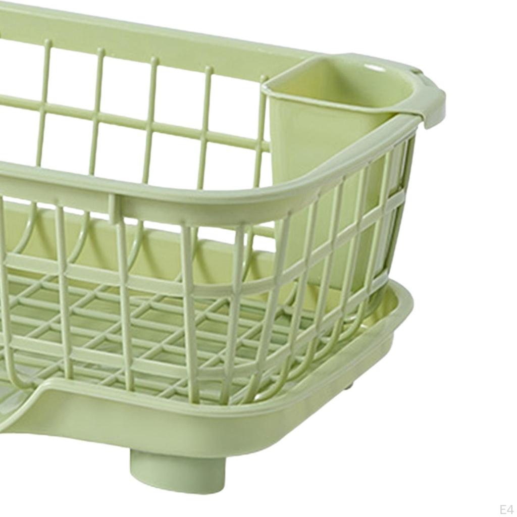 Basket Bowl Drying Holder, Dish Drainer Rack, Over The Sink Rack for Plate