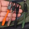 Universal Metal Zipper Pull Outdoor Bag Zipper Pull Head Umbrella Rope Woven Zipper Replaceable DIY Craft Sewing Tool Repair Kit