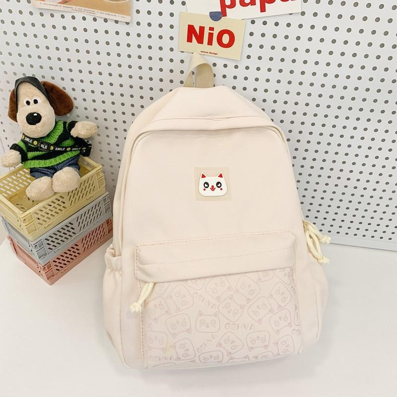 Cute And Stylish Pure Color Backpack For Boys And Girls Perfect For Kindergarten Use