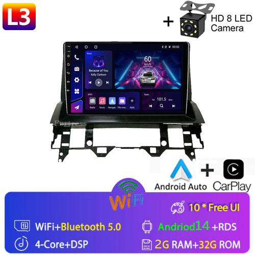 Ndroid 13 для Mazda 6 2002 - 2008 Мультимедиа Навигация GPS Видео Автомагнитола Плеер Стерео Carplay Монитор Радио Экран ТВ