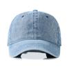 Однотонная шляпа от солнца в корейском стиле, повседневная джинсовая бейсболка для отдыха на природе