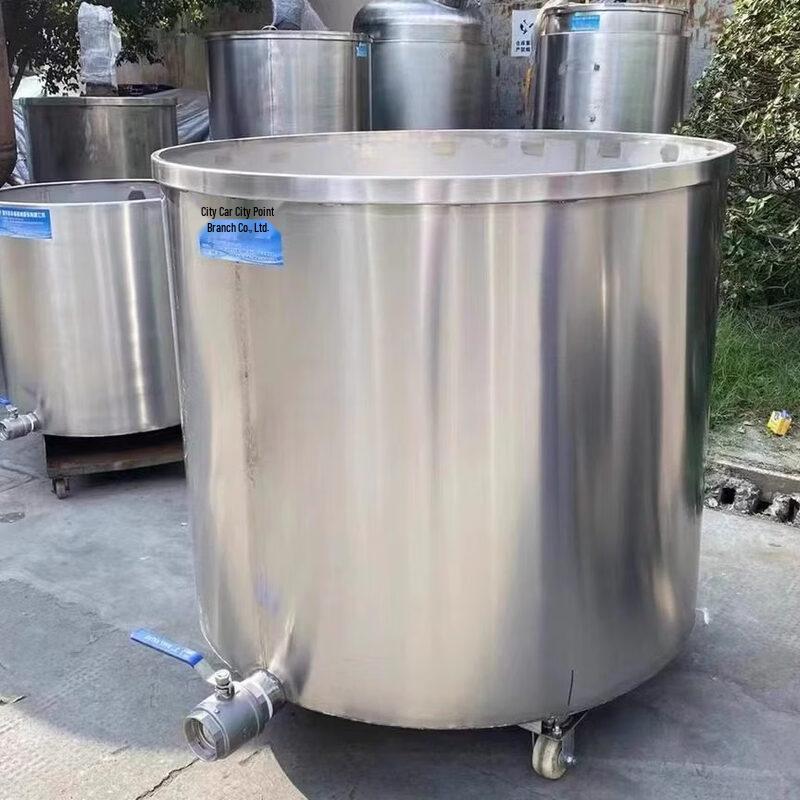 RSRDDY Stainless Steel Mobile Paint Storage Tank