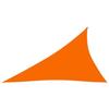VidaXL Sun Sail Triangular Oxford Fabric 3x4x5 M Orange