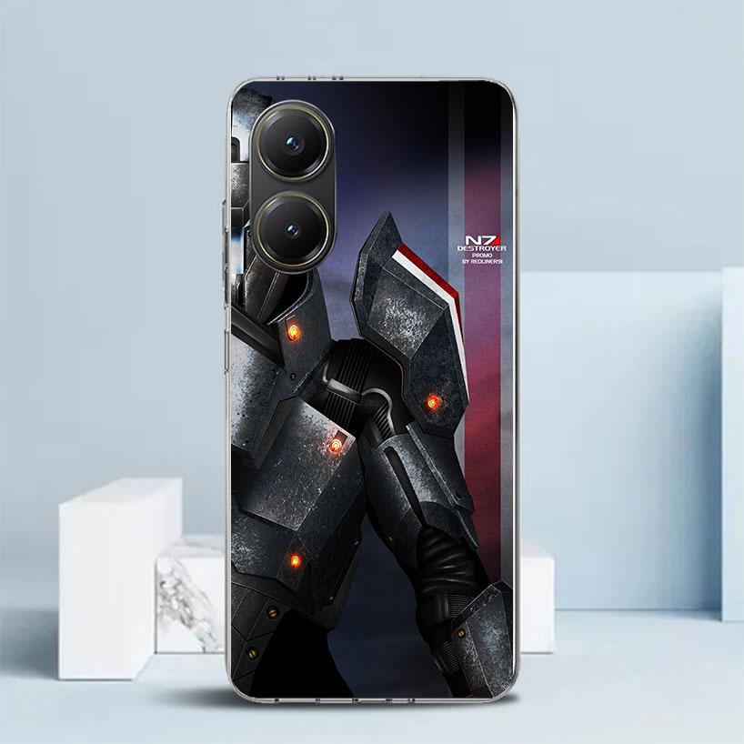 Мягкий чехол N7 Mass Effect для Xiaomi Poco F7 Ultra X7 X6 X5 Pro M7 Чехол для телефона Redmi 15 15C 13 13C 12 12C 10 10C Печатный корпус Poco