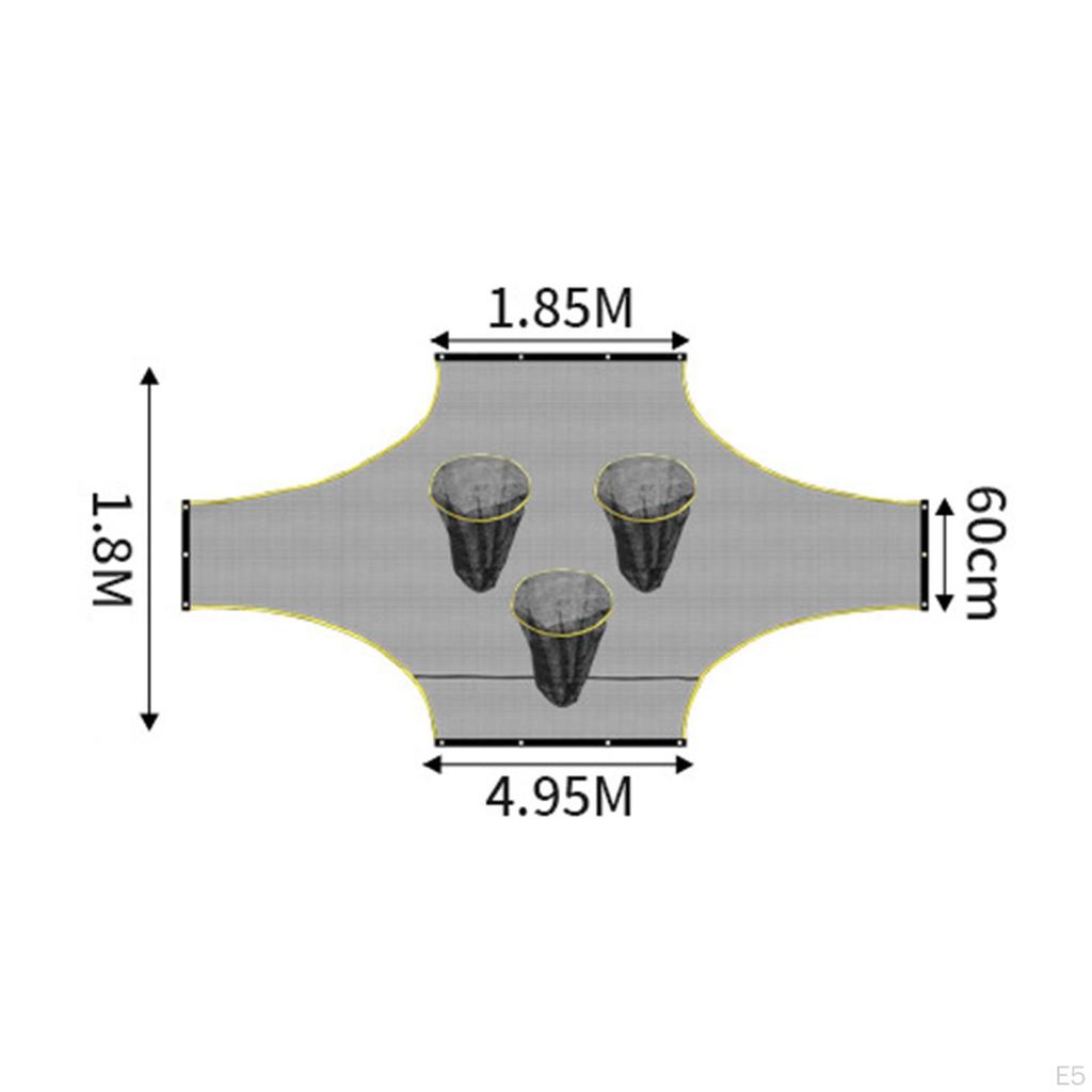 Football Throwing Net Soccer Goal Training Target for Clubs Players Women