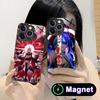 HSR Acheron Стеклянный чехол для мобильного телефона MagSafe для iPhone 17 16 15 14 13 12 11 Air Pro Max Plus Mini Цветной чехол