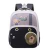 Childrens Oxford Fabric Backpack With Cartoon Capybara Printed For School Use