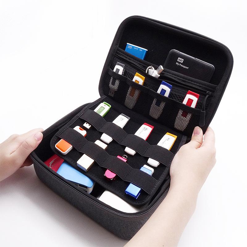 3,5-дюймовая большая защитная сумка для HDD, внешняя настольная сумка для жесткого диска, Power Bank, USB-флешка, кабель VR, зарядное устройство, чехол-коробка для цифровых гаджетов