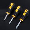 Compact Radish Head Screwdriver Phillips Slotted Screwdriver Mini Screwdriver DIY