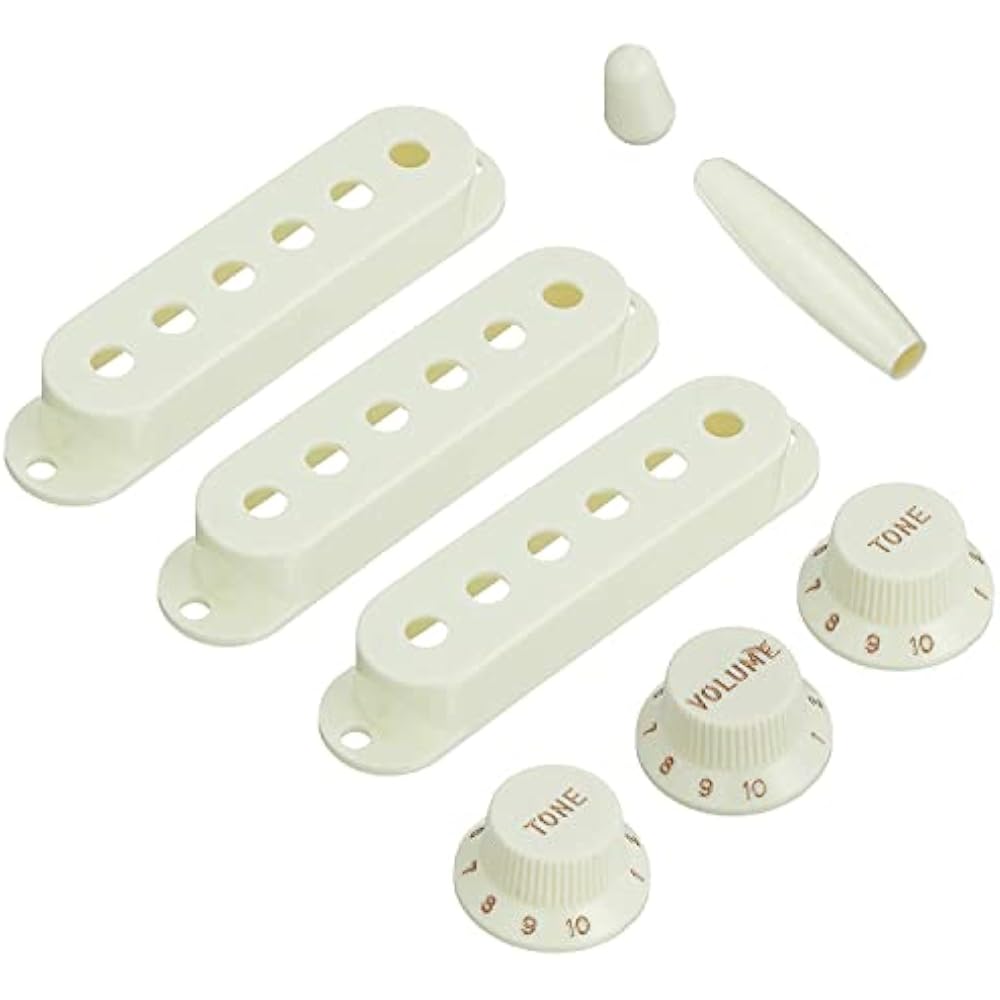 Детали крыла Fender PURE VINTAGE '60S STRATOCASTER ACCESSORY KIT WHITE