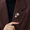 Korean Style High-End Versatile Fashion Brooch: Anti-Exposure Pin & Clothing Decoration