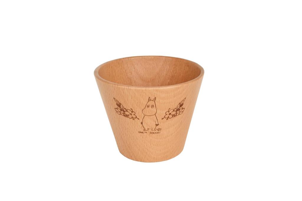 TOUGEI Straight Cup S (Moomin) 2G, Natural Wood