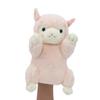 Take Off Hand Puppet Alpaca (Pink)