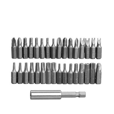 33 шт. с магнитным держателем бит-удлинителем Torx Hex Star гаечный ключ инструменты для деревообработки отвертка набор защитных бит