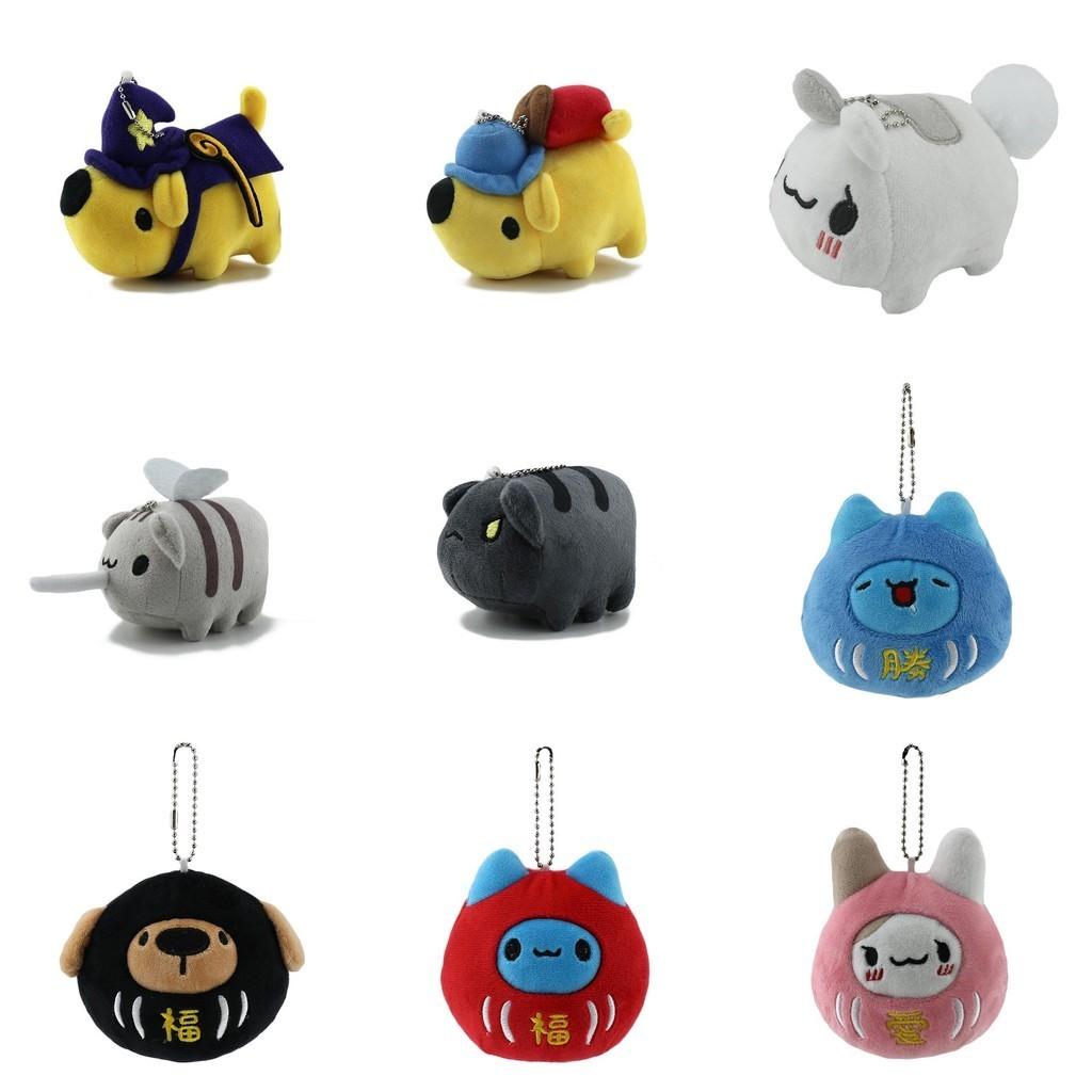 Очаровательный плюшевый брелок в виде кошки-насекомого, милая мультяшная кукла-неваляшка, украшение для подарочного пакета