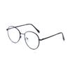Round Style Alloy Frame One-piece Nose Pads Fashion Photochromic Reading Glasses +0.75 To +4