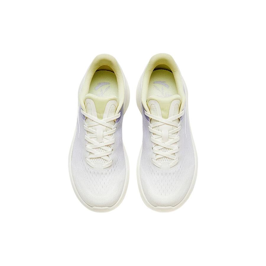 Anta Кроссовки Leaf 4.0 Advanced Training Non-Slip Durable Low-Touch для женщин, белые, фиолетовые, 922335555-4