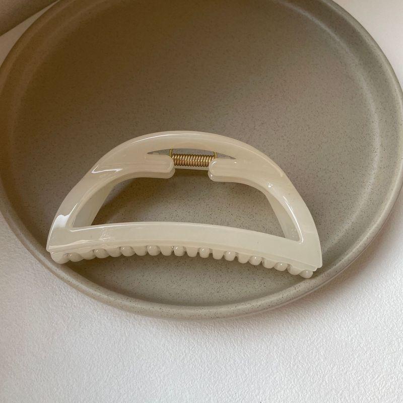 1 шт. Корейская модная заколка-зажим высокого класса, женская большая заколка-акула, заколка для волос, аксессуар для полукруглой заколки для волос