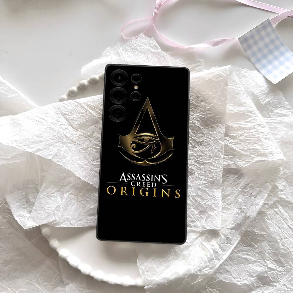 Классическая игра A-Assassin-S-Creed Логотип Чехол для телефона Для Samsung S 24 Fe 25 Ultra Plus 20 Lite 21 30 22 23 24 22 Ultra 5G Fundas