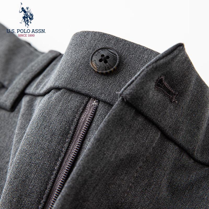 U.S. Polo Assn. Мужские брюки прямого кроя, свободного облегания, без складок