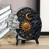 Алюминиевая табличка «Солнце и Луна» 8X8 дюймов — уникальный декор для кухни и летнего отпуска