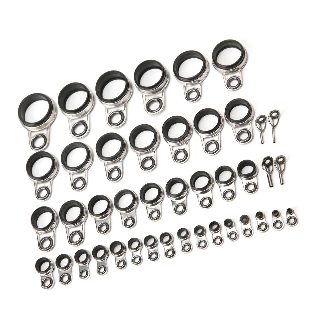 41 в 1 набор универсальных снастей для заброса камней, направляющие для удочки, кольца для лески, лучшие советы