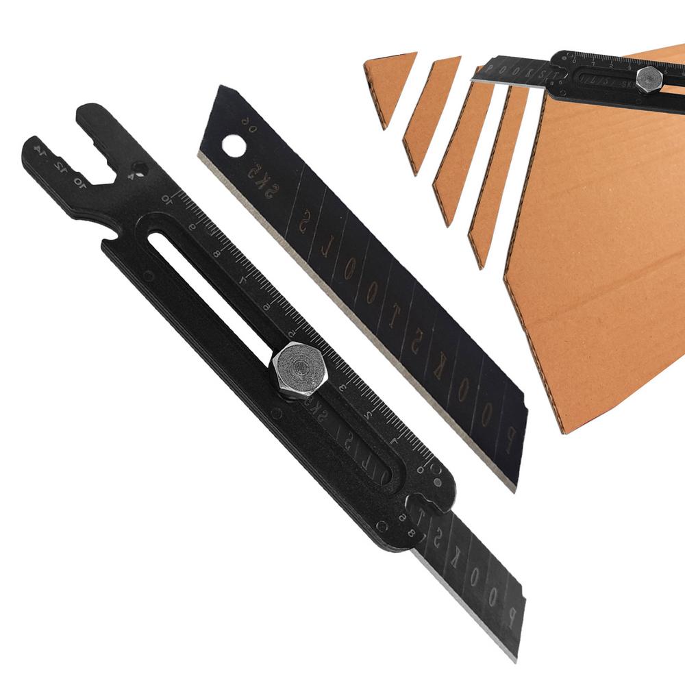 9 в 1 выдвижной многофункциональный нож для резки коробок портативный резак для бумаги для конвертов экспресс-распаковка резка DIY ремесла
