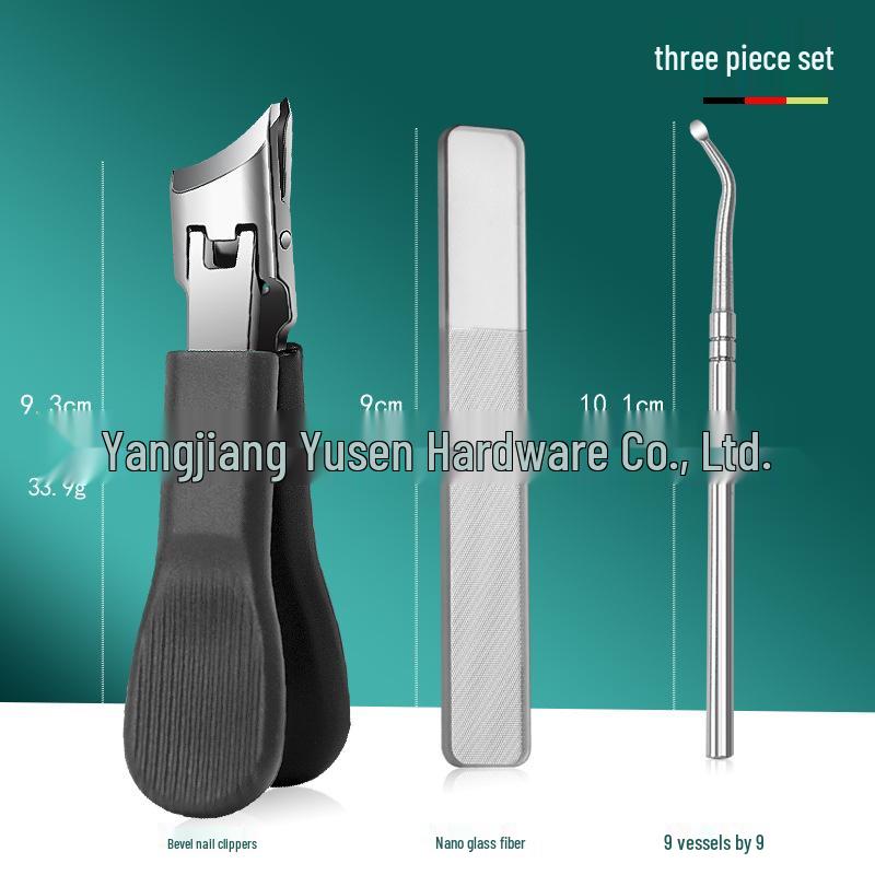 In-Stock Ultra-Sharp Oblique Edge Nail Clipper for Ingrown Nails - Special Eagle-Beak Nail Nippers with Extended Pedicure Dead Skin Scissors Tool.