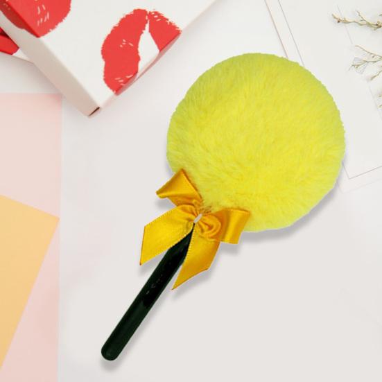 Косметическая слойка, полезная мягкая щетина, длинные волосы, косметическая слойка в форме леденца, портативный маркер для макияжа, пудра для макияжа, пудра для подарка