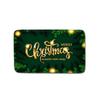 Christmas Household Bathroom Shower Curtain Four-Piece Bathroom Non-Slip Door Mat Bedroom Living Room Floor Mat Carpet