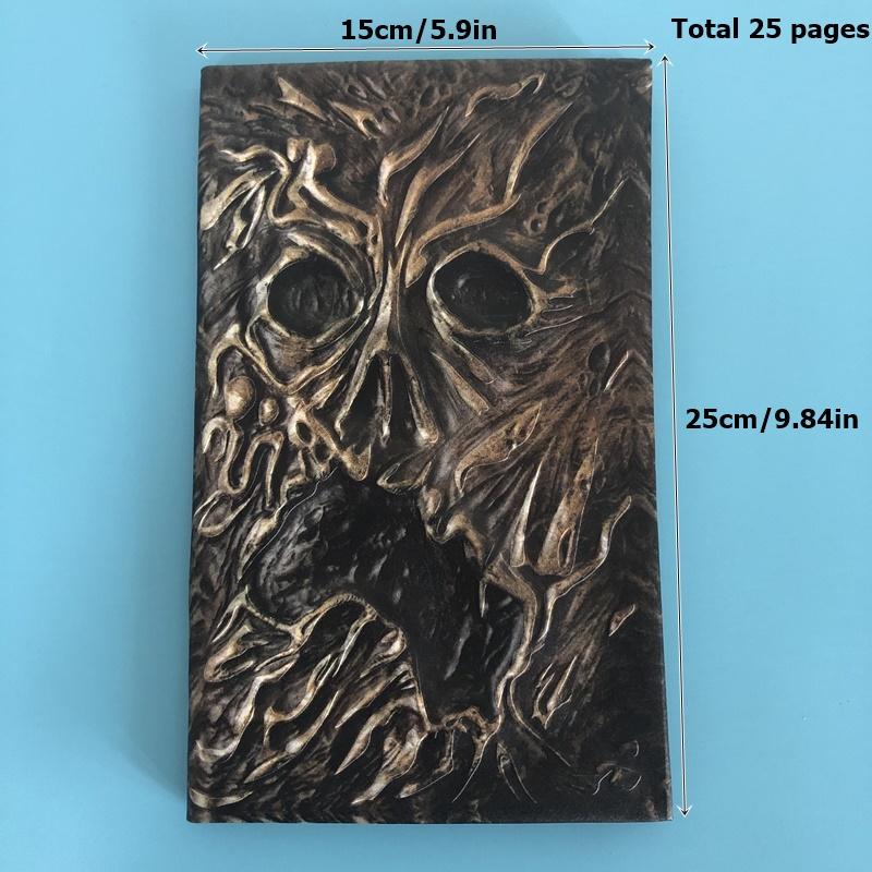 Новый Некрономикон Темная Волшебная Книга Демон Зловещих Мертвецов Призыв Книга Алтарь Церемония Реквизит Коллекция Книг Гостиная Украшение Рабочего Стола