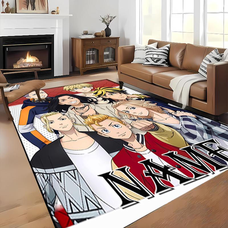 Custom personalization Tokyo Revengers Area Rug - Perfect For Kitchen, Bathroom,Laundry Room Decor Large Size Available,Gift All Seasons