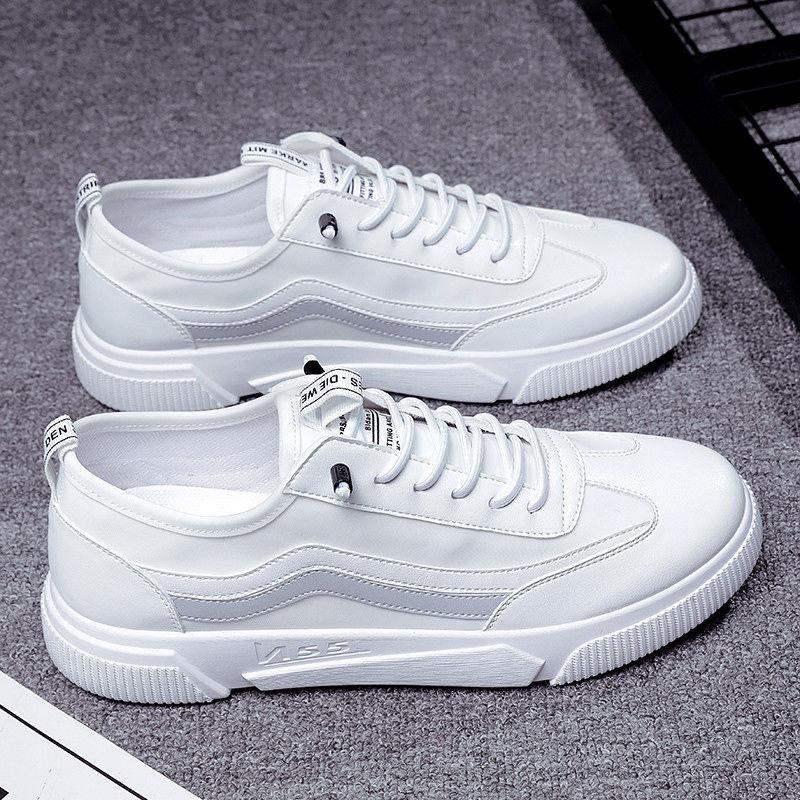 Модная Мужская Маленькая Белая Обувь Мужские Повседневные Кроссовки Теннисные Туфли Спортивная Школьная Обувь Мальчики Модные Кроссовки Лоферы Zapatos para hombres