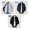 JEANSWEST Men's Casual Stand-Collar Cardigan Sweatshirt