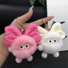 Брелок Плюшевый Мех Бант Мягкий Сумки Рюкзаки Сумки Искусственный Мех Автомобильный Брелок Декоративный Аксессуар Эмоциональная Поддержка