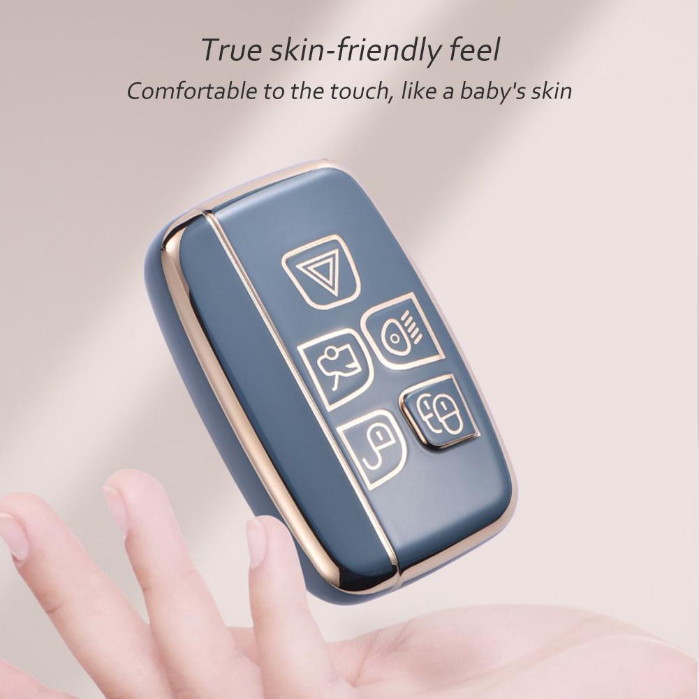 Новый чехол для дистанционного ключа из ТПУ для автомобиля, чехол-держатель для Land Rover Range Rover Sport Evoque Freelander для Jaguar XF XJ XE XJL