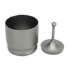 Dosing Rings Press Aluminum Alloy Anti Flying Coffee Powder Picker Coffee Making Supplies 58mm