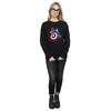 Marvel Womens/Ladies Captain America Civil War Painted Vs Iron Man Sweatshirt