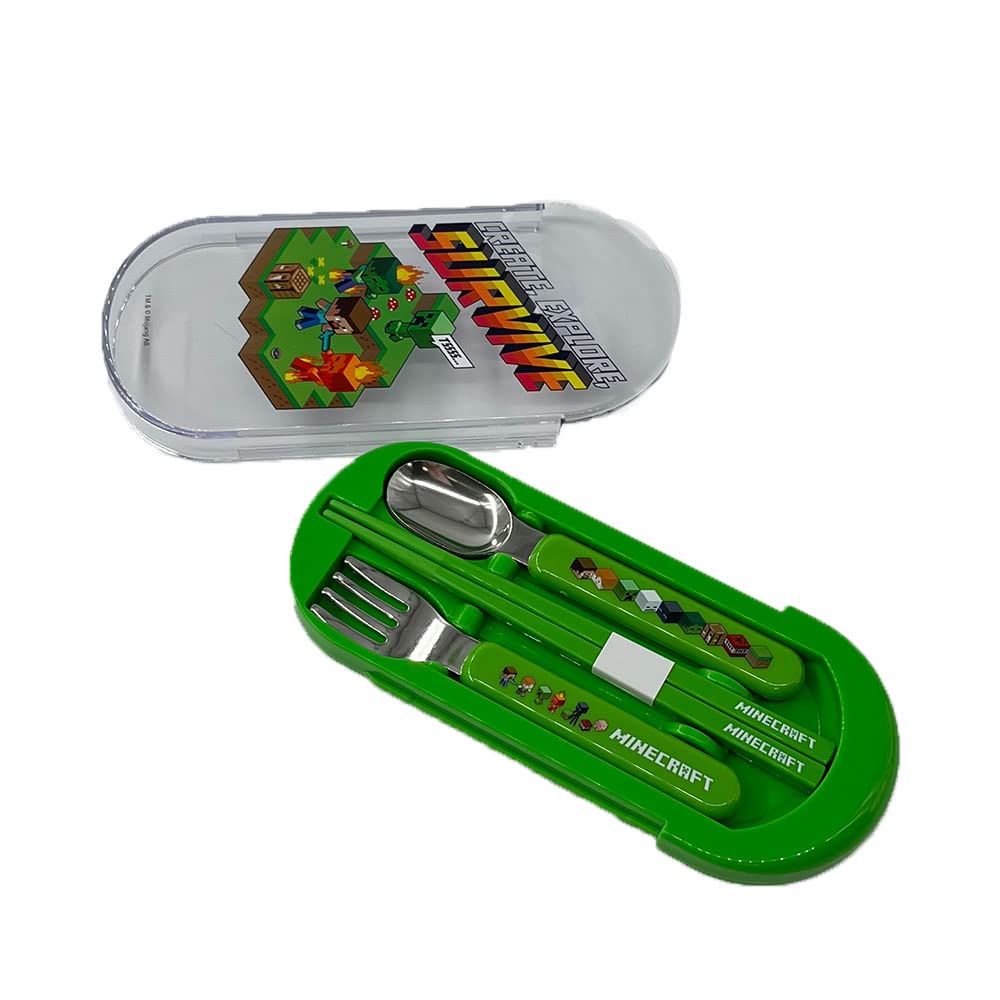 Minecraft Set C Chopsticks/Spoon/Fork