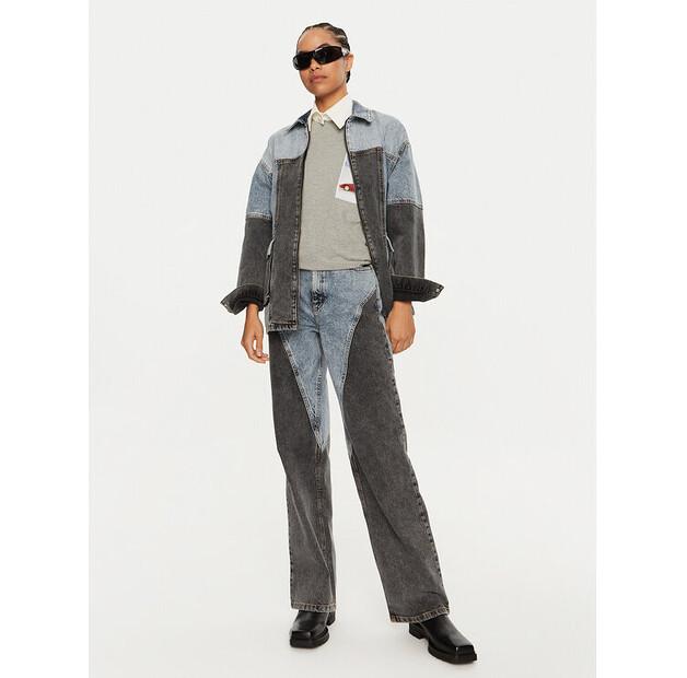 Джинсы ROTATE Betty 1128191603 синий Straight Fit