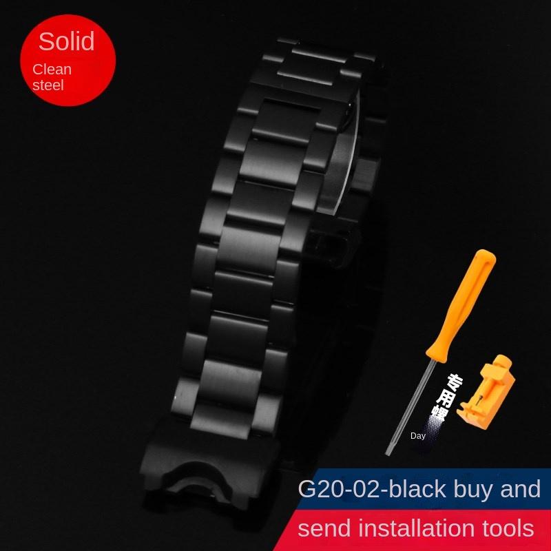 Для Casio G-SHOCK GWG-1000-1A/A3/1A1 GB/GG Черный ремешок для часов из нержавеющей стали Мужской Спортивный Водонепроницаемый Наручный ремешок Браслет Аксессуары