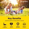 Bcuelov plant-based vitamin D3+K2 capsules 2500mg containing calcium and multiple vitamins to enhance immunity 120 capsules