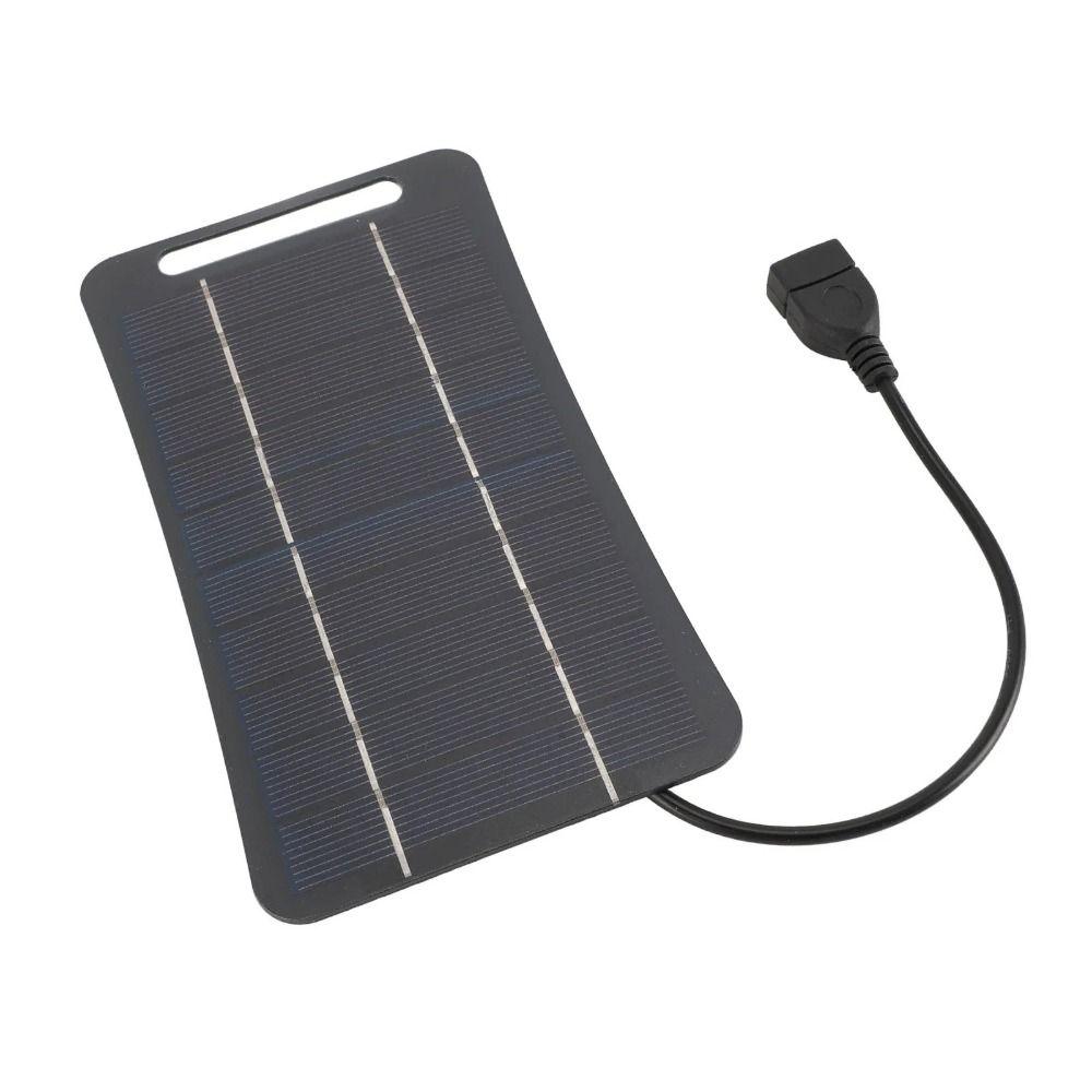 Versatile Power Source USB Solar Charger Panel 5V 2W Outdoor Solar Charger Outdoor Charging